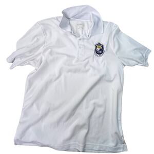 Core by North End School Polo Shirt  Newnan High Vietnam War Class Size SP White